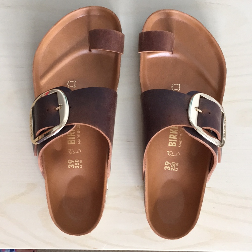 Birkenstock Miramar Big Buckle size 39